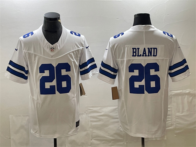Men's Dallas Cowboys #26 DaRon Bland White 2023 F.U.S.E. Vapor Untouchable Limited Stitched Football Jersey